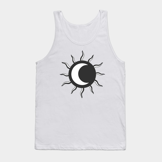 Sun and moon Tank Top by Jasmwills